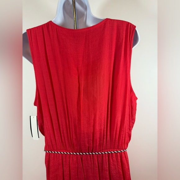 New Directions Women’s Red Maxi Dress Size XL NWT - Picture 6 of 16